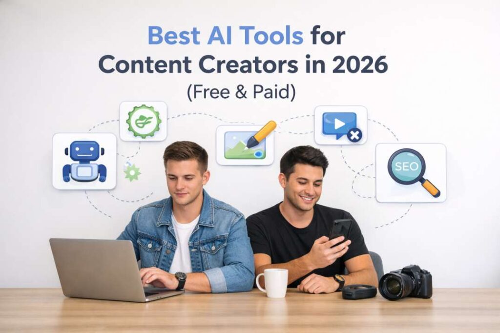 Best AI Tools for Content Creators in 2026 (Free & Paid)