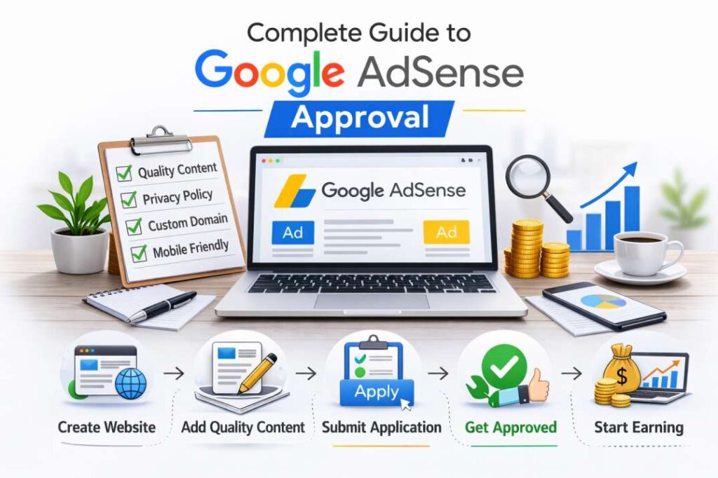 Complete Guide to Google AdSense Approval