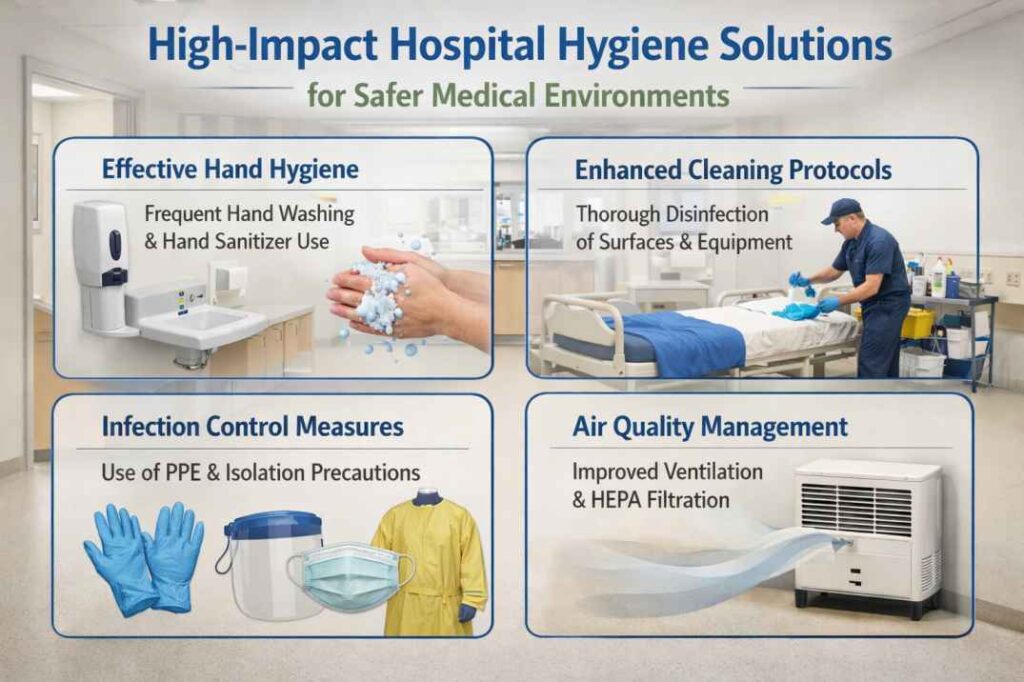 High-Impact Hospital Hygiene Solutions for Safer Medical Environments