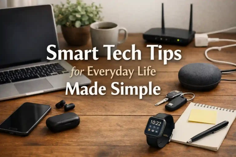 Smart Tech Tips for Everyday Life Made Simple