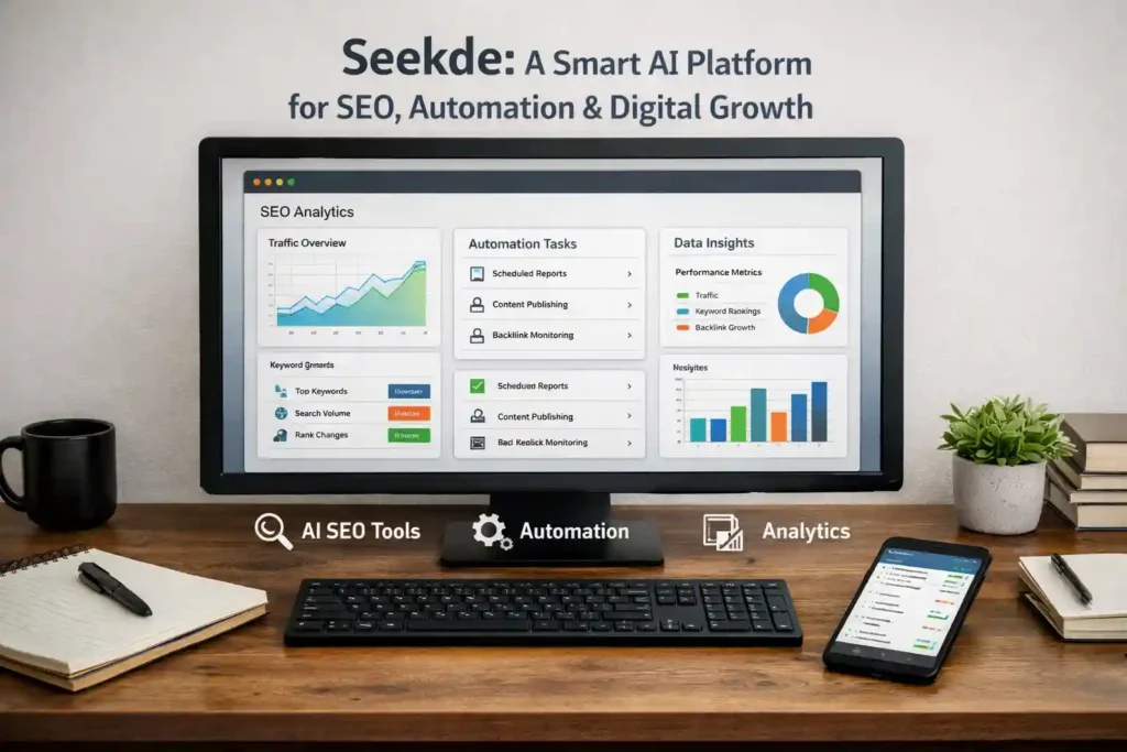 Seekde: A Smart AI Platform for SEO, Automation & Digital Growth