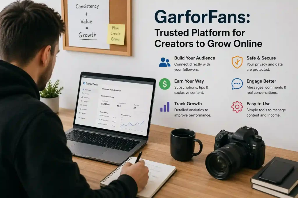 GarforFans: Trusted Platform for Creators to Grow Online