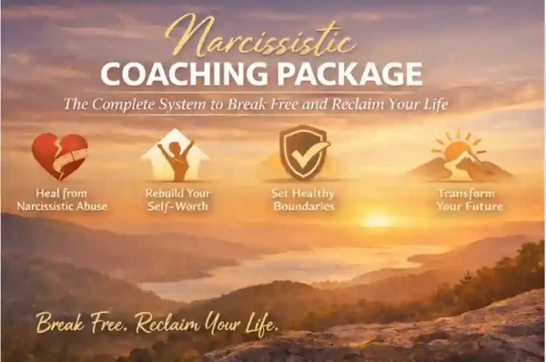 Narcissistic Coaching Package: Break Free & Reclaim Life Plan