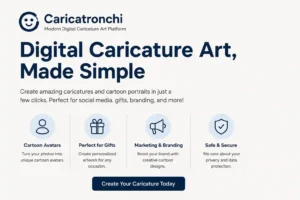 Caricatronchi: Modern Digital Caricature Art Platform Online