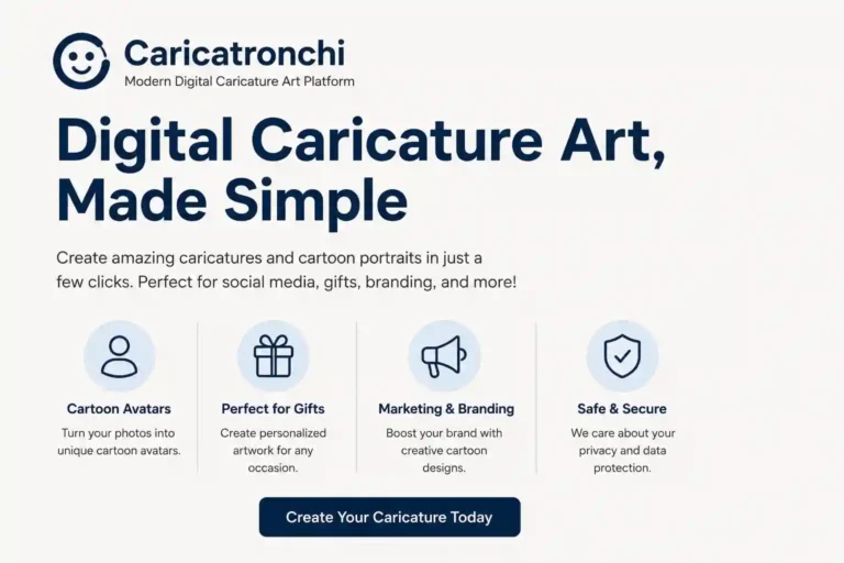 Caricatronchi: Modern Digital Caricature Art Platform Online