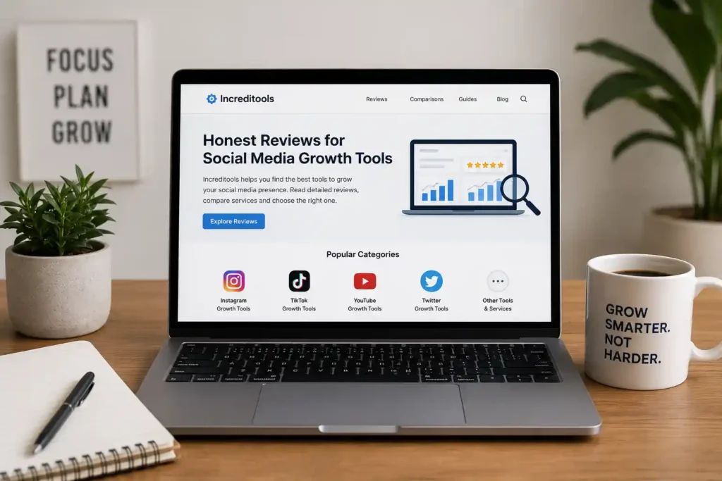 Increditools: Honest Reviews for Social Media Growth Tools
