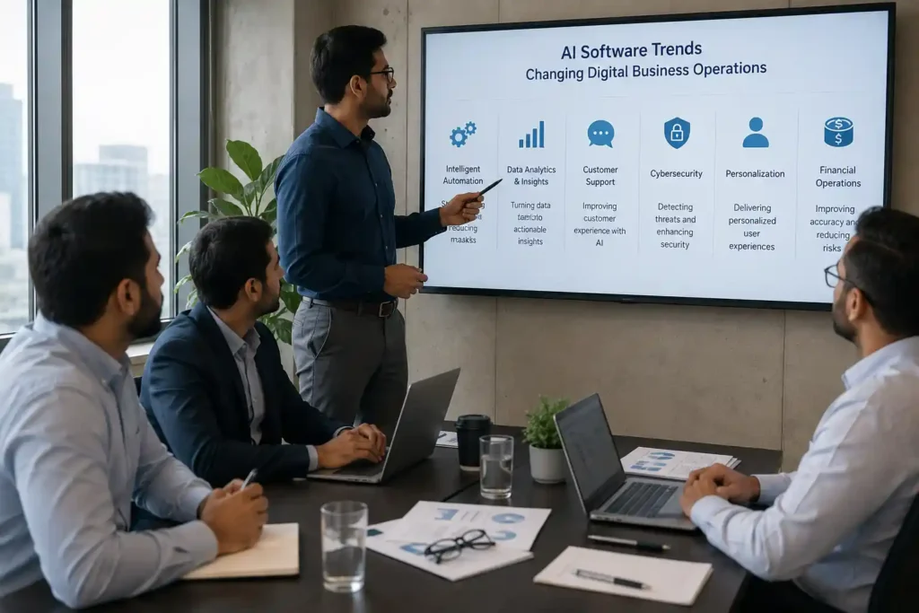 AI Software Trends Changing Digital Business Operations