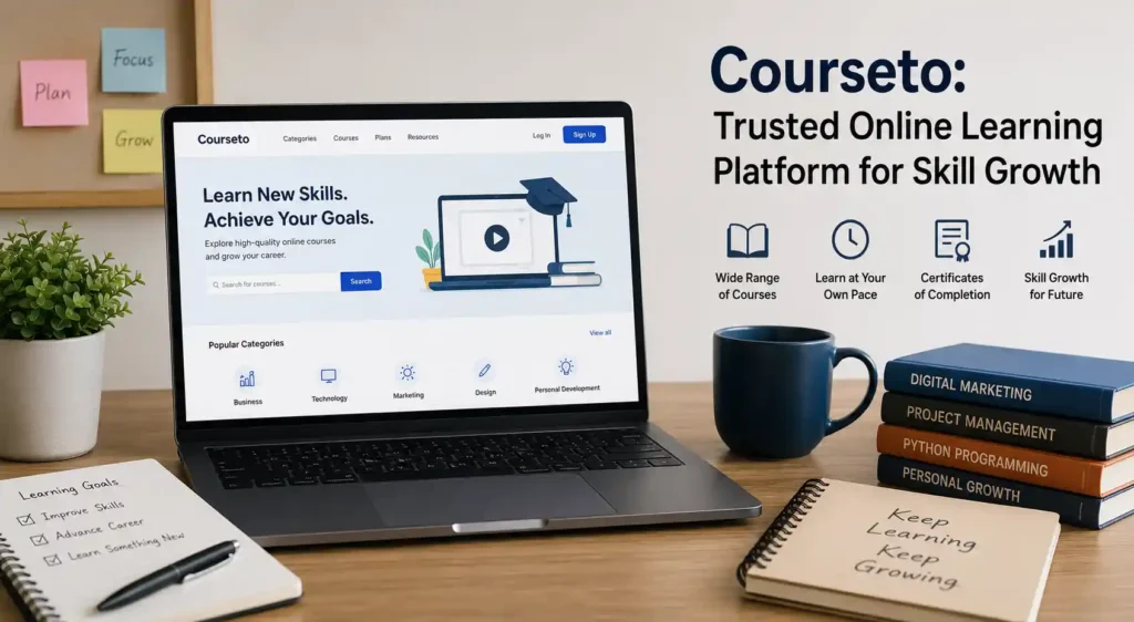 Courseto: Trusted Online Learning Platform for Skill Growth