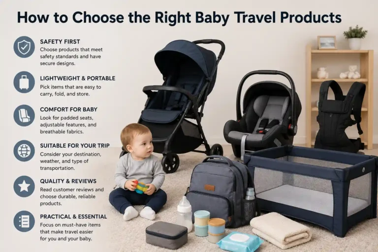 How to Choose the Right Baby Travel Products