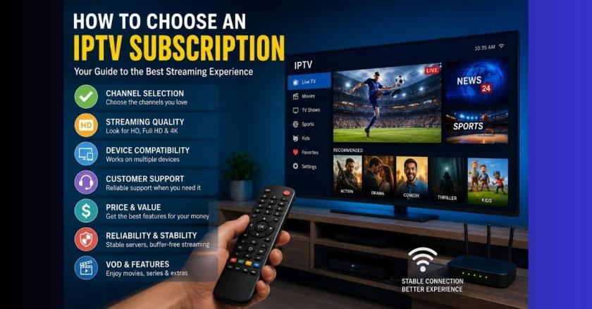 How to Choose an IPTV Subscription