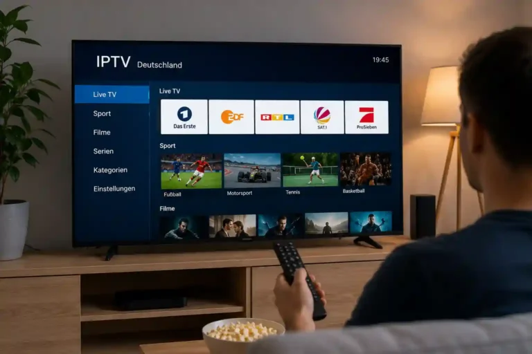 IPTV Deutschland: Live-TV, Sport und Streaming über das Internet