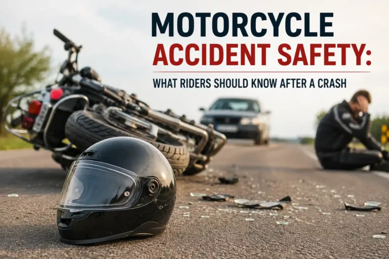 Motorcycle Accident Safety: What Riders Should Know After a Crash